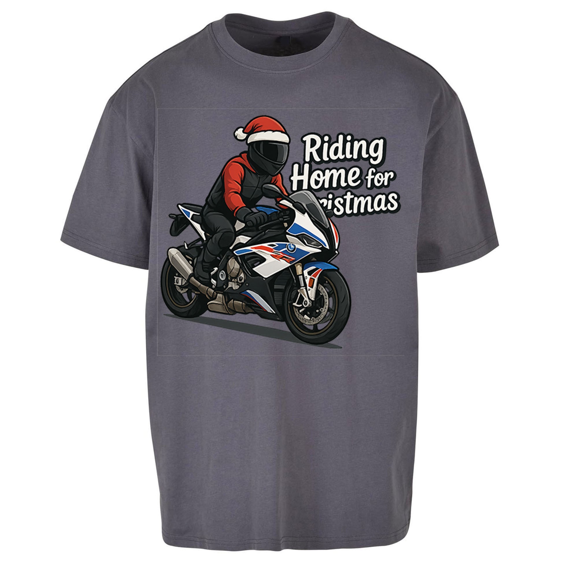 BMW S1000RR Christmas Oversized T Shirt