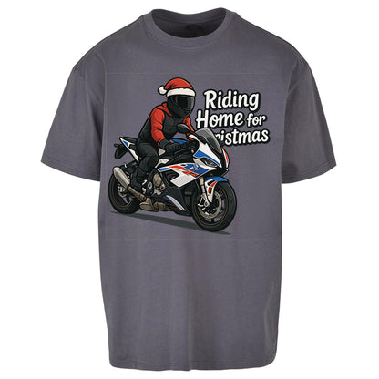 BMW S1000RR Christmas Oversized T Shirt
