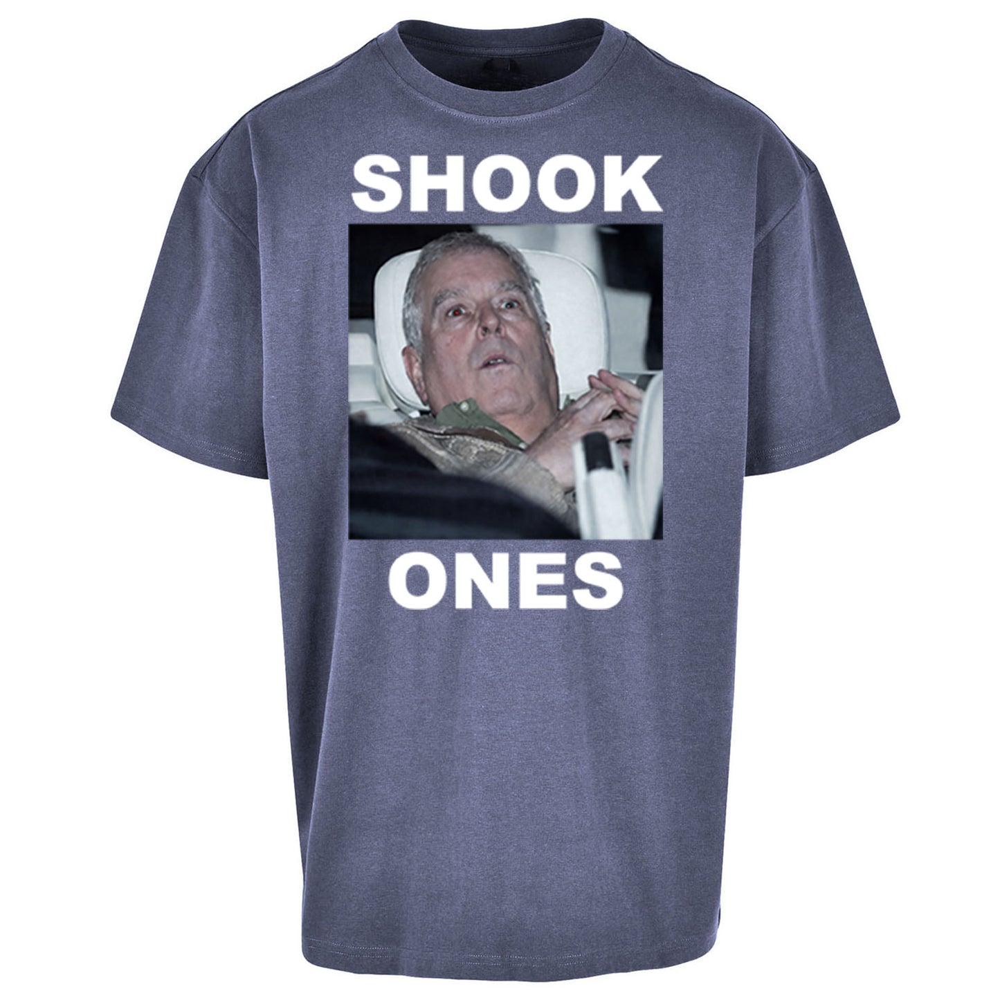 Prince Andrew Shook Ones Funny Royal Oversized T Shirt