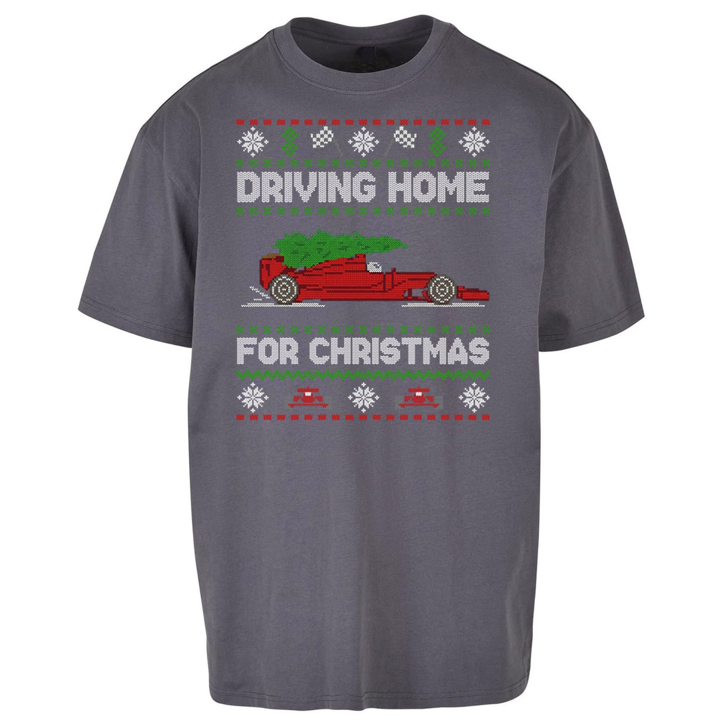 F1 Christmas Oversized T Shirt
