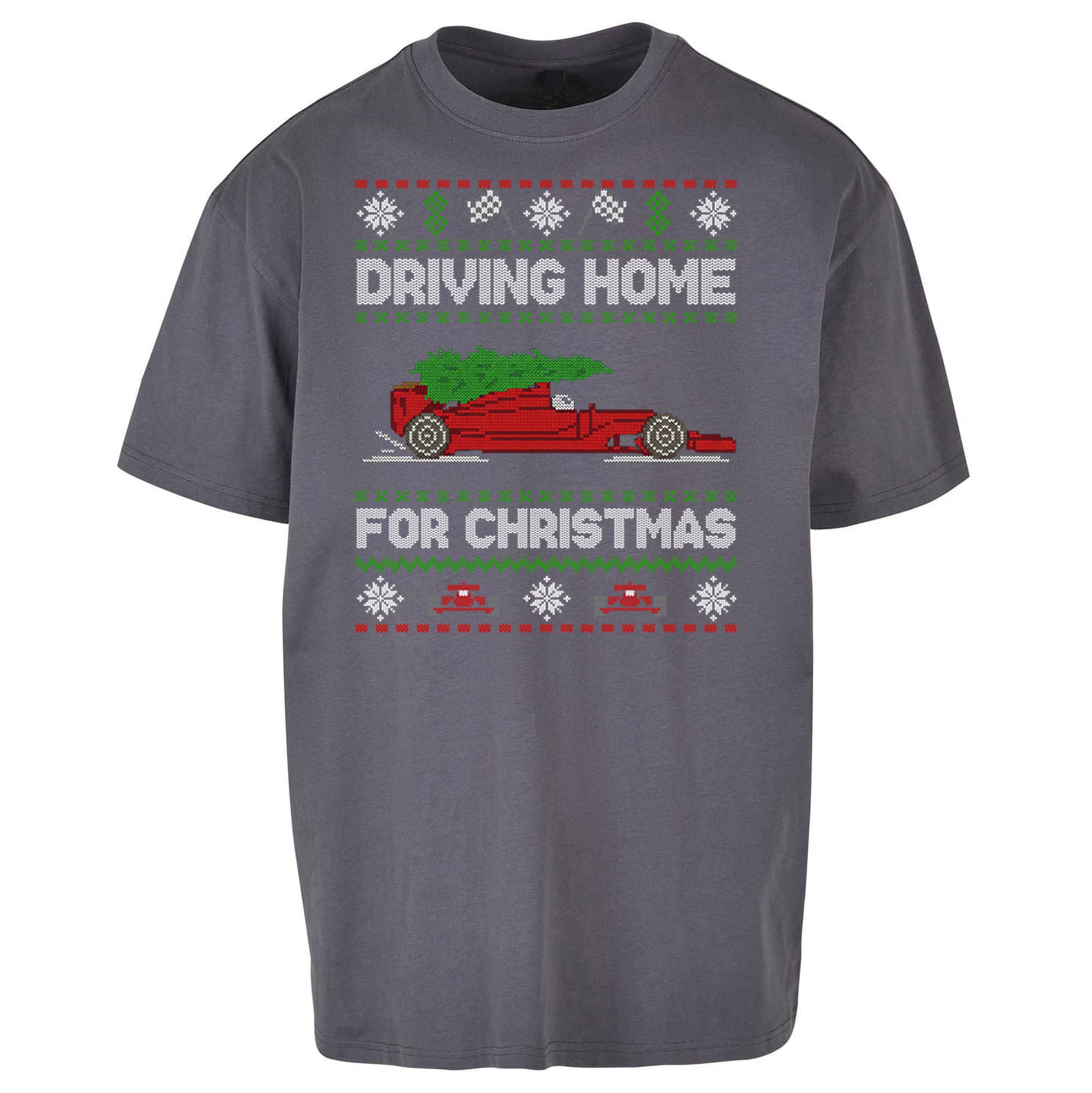 F1 Christmas Oversized T Shirt