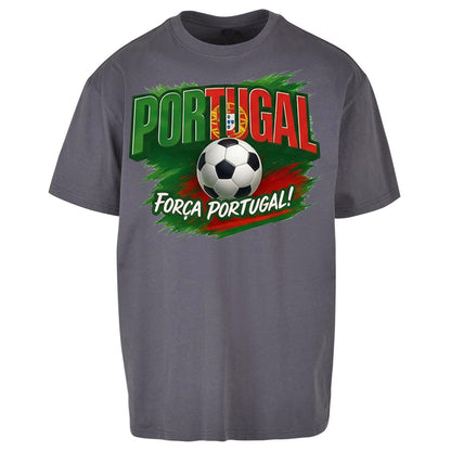 Portugal Retro World Cup Oversized T Shirt