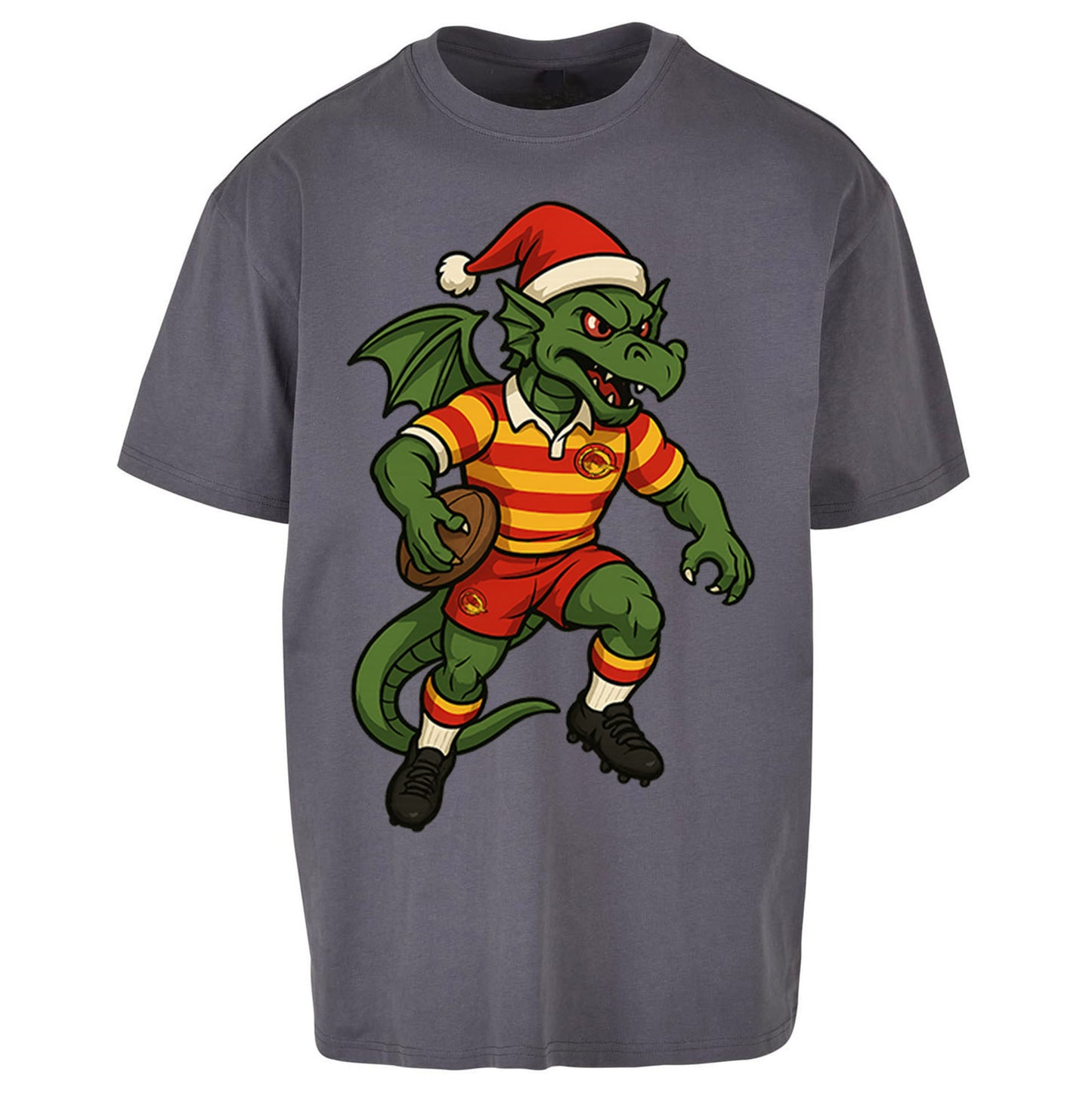 Catalans Dragons Christmas Oversized T Shirt
