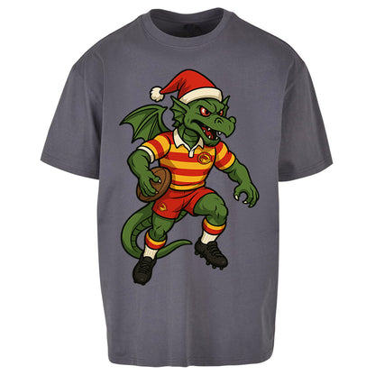 Catalans Dragons Christmas Oversized T Shirt
