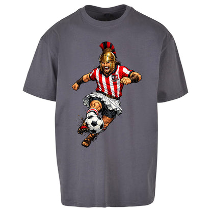Retro Exeter City Football Oversized T Shirt
