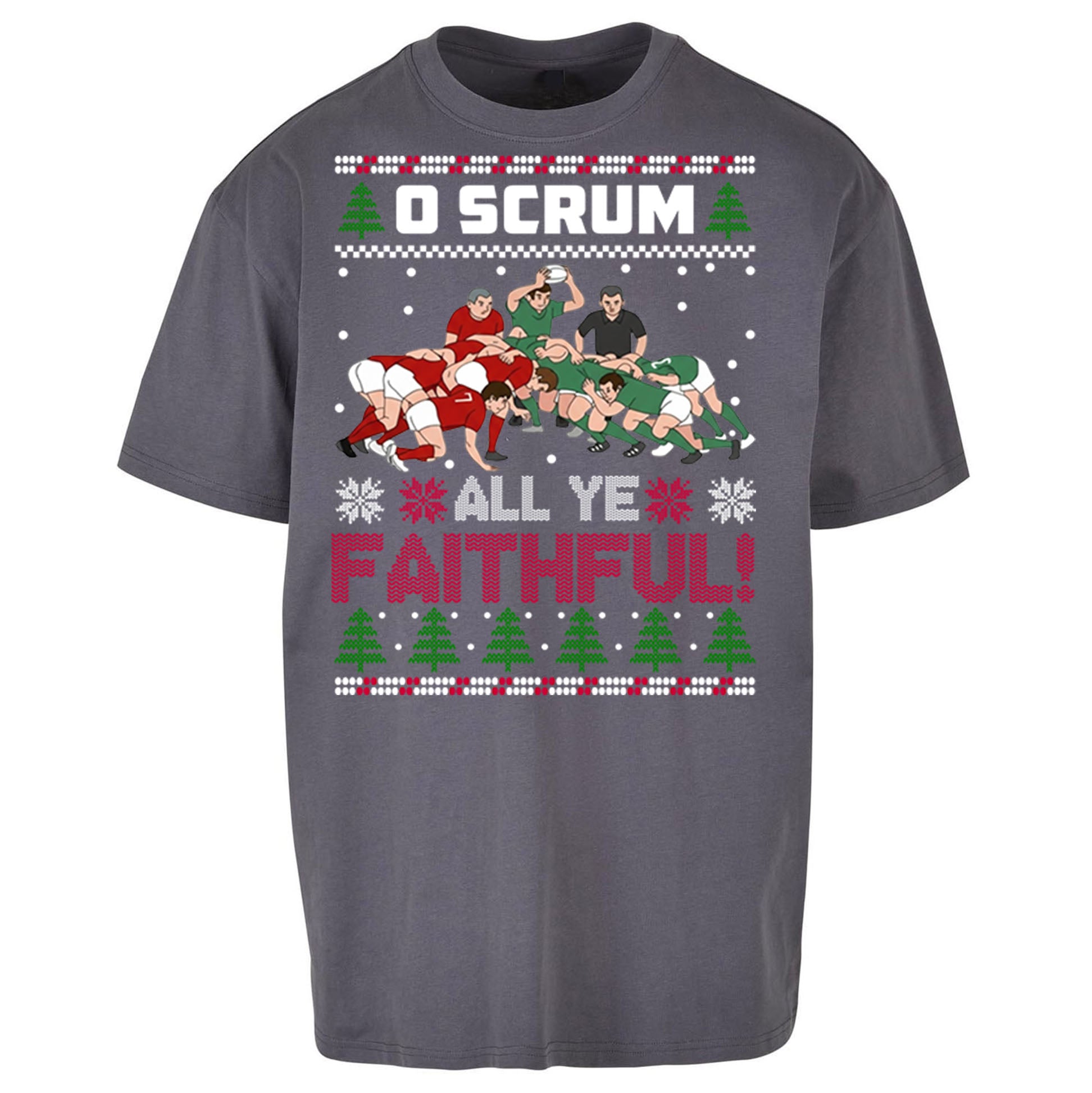 O Come All ye Faithfull Oversized T Shirt