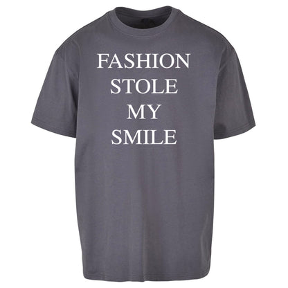 Fashion Stole My Smile Oversized T Shirt