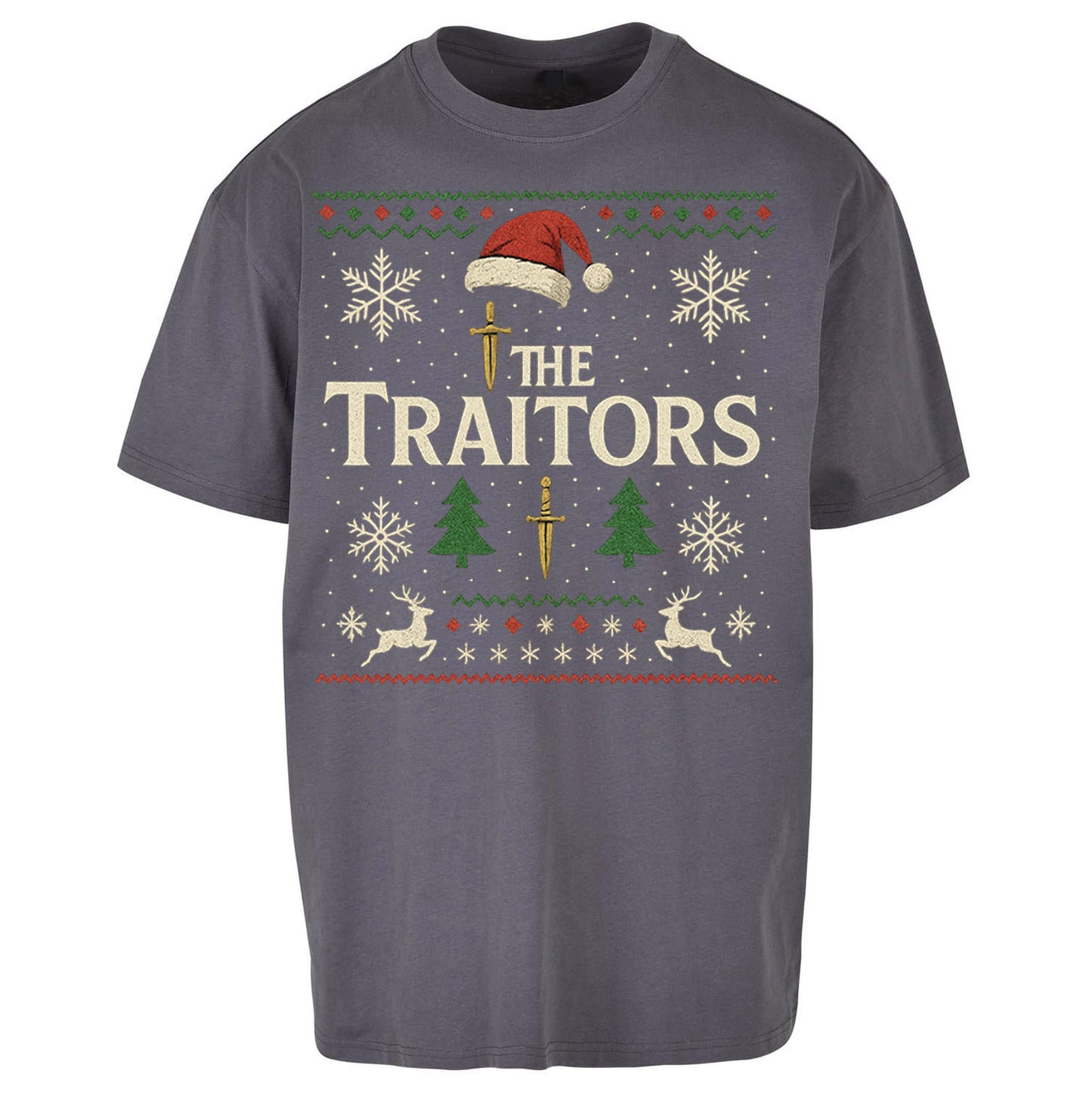 The Traitors Christmas Oversized T Shirt