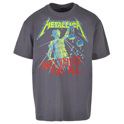 Metallica And Justice For All Oversized T Shirt