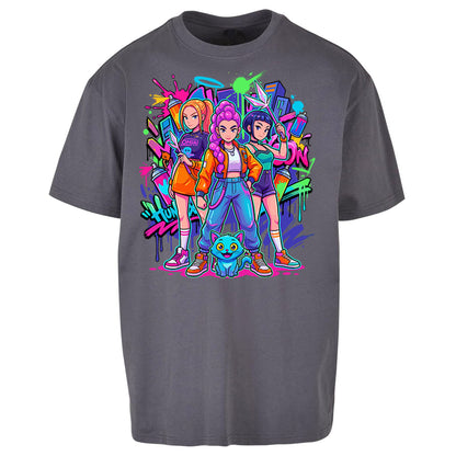 Demon Hunters Oversized T Shirt 
