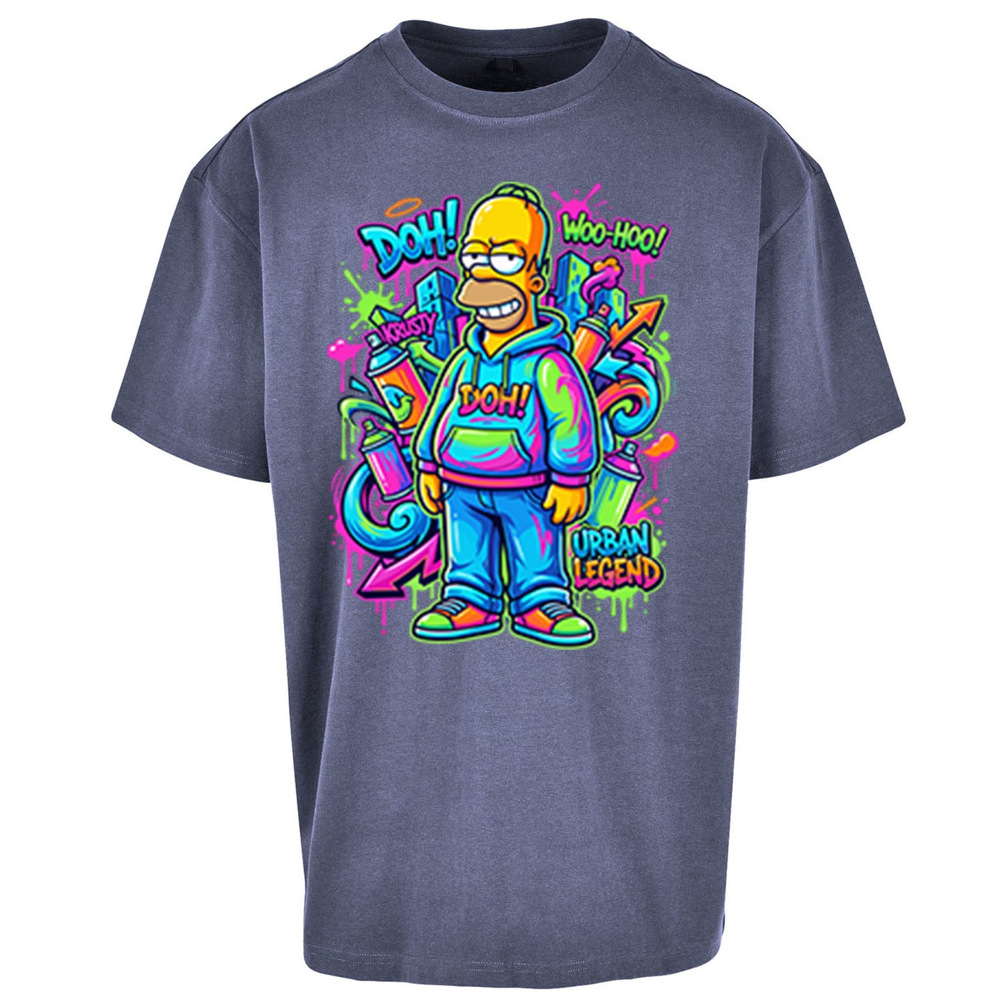 Homer Simpson Oversized T Shirt