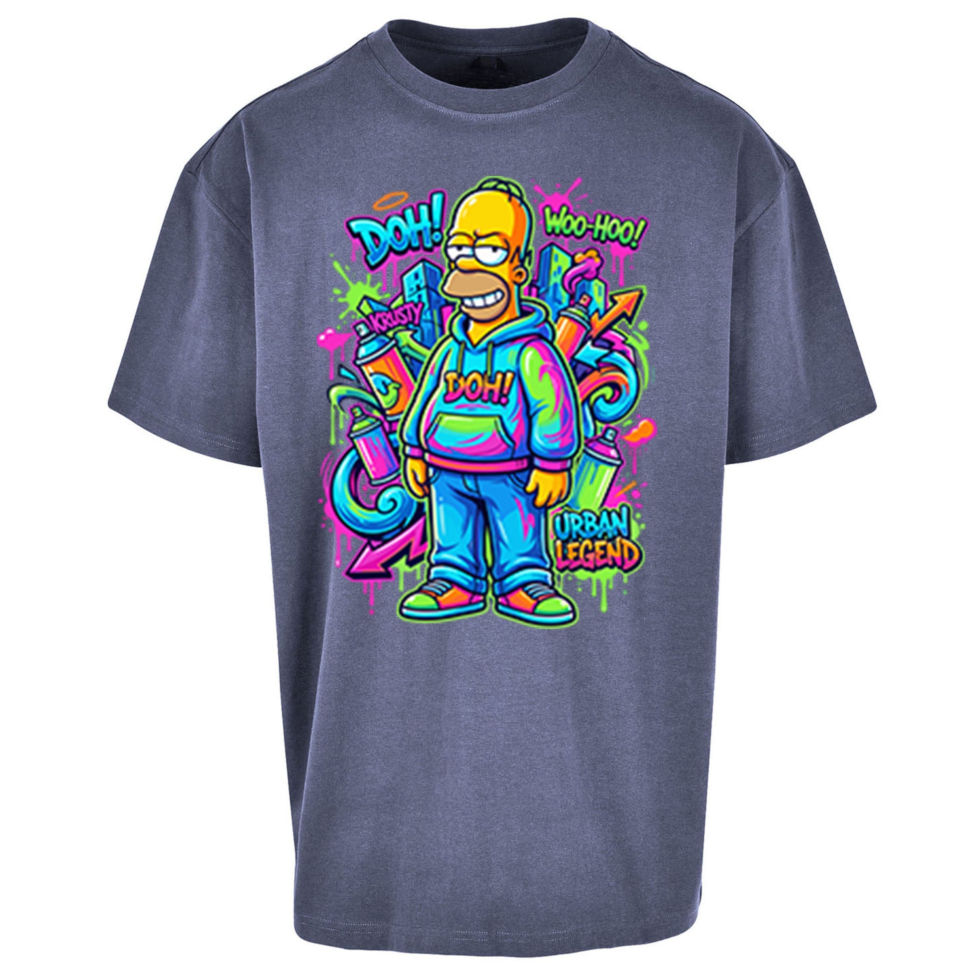 Homer Simpson Oversized T Shirt