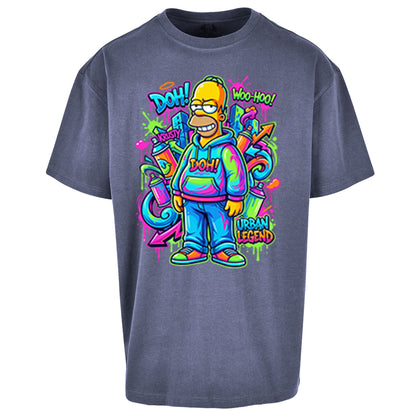 Homer Simpson Oversized T Shirt