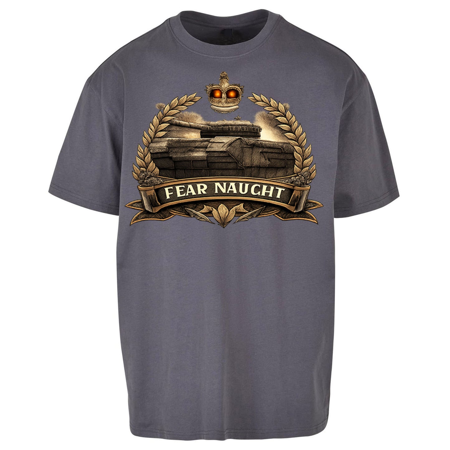 Fear Naught Royal Tank Regiment Oversized T Shirt