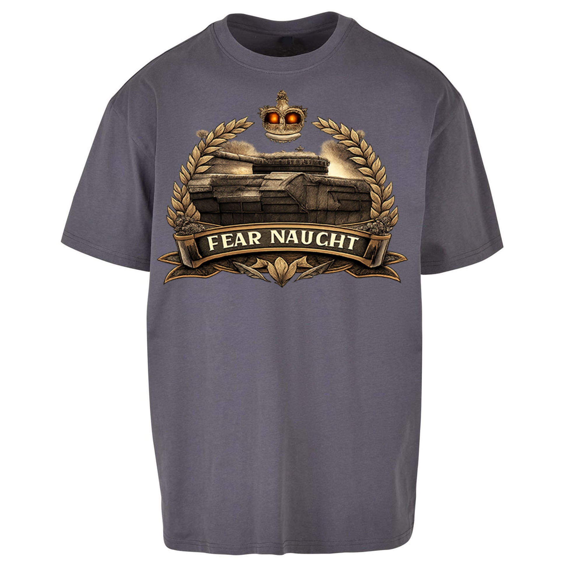 Fear Naught Royal Tank Regiment Oversized T Shirt