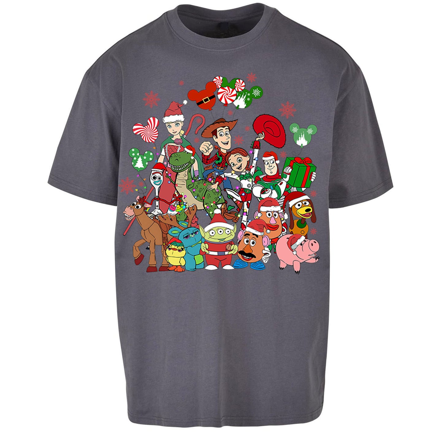 Toy Story Christmas Oversized T Shirt 