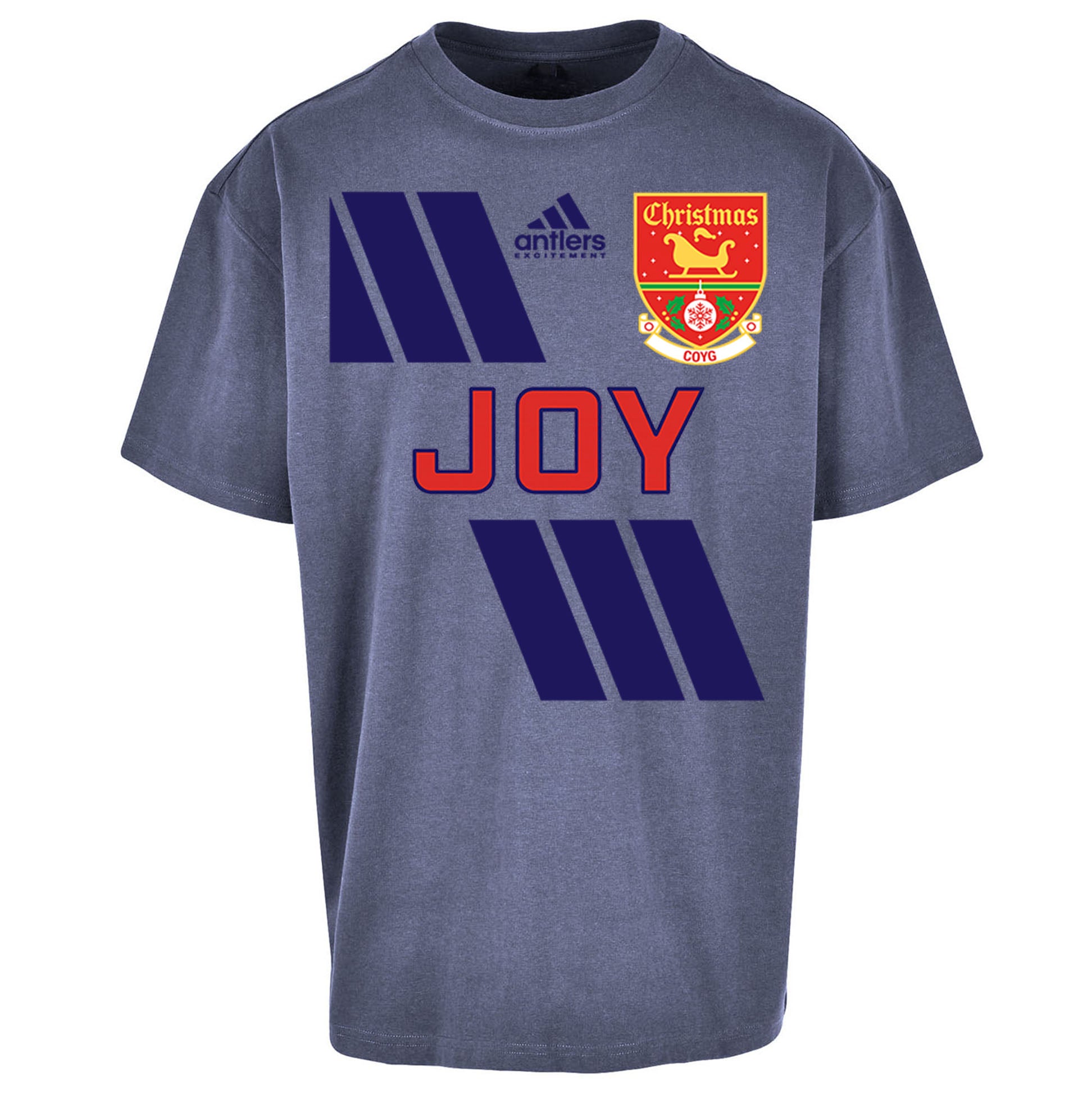 Classic Arsenal Christmas Oversized T Shirt