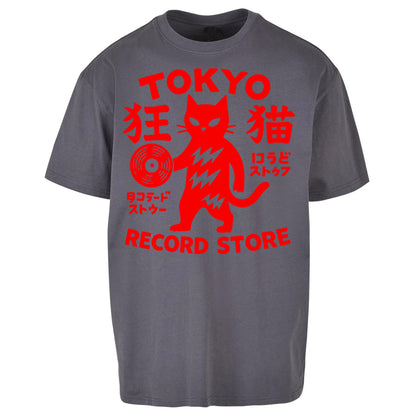 Tokyo Record Store Oversized T Shirt
