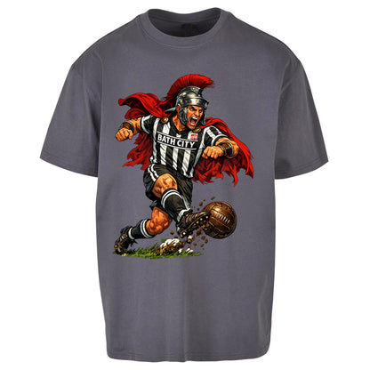 Retro Bath City Football Oversized T Shirt 
