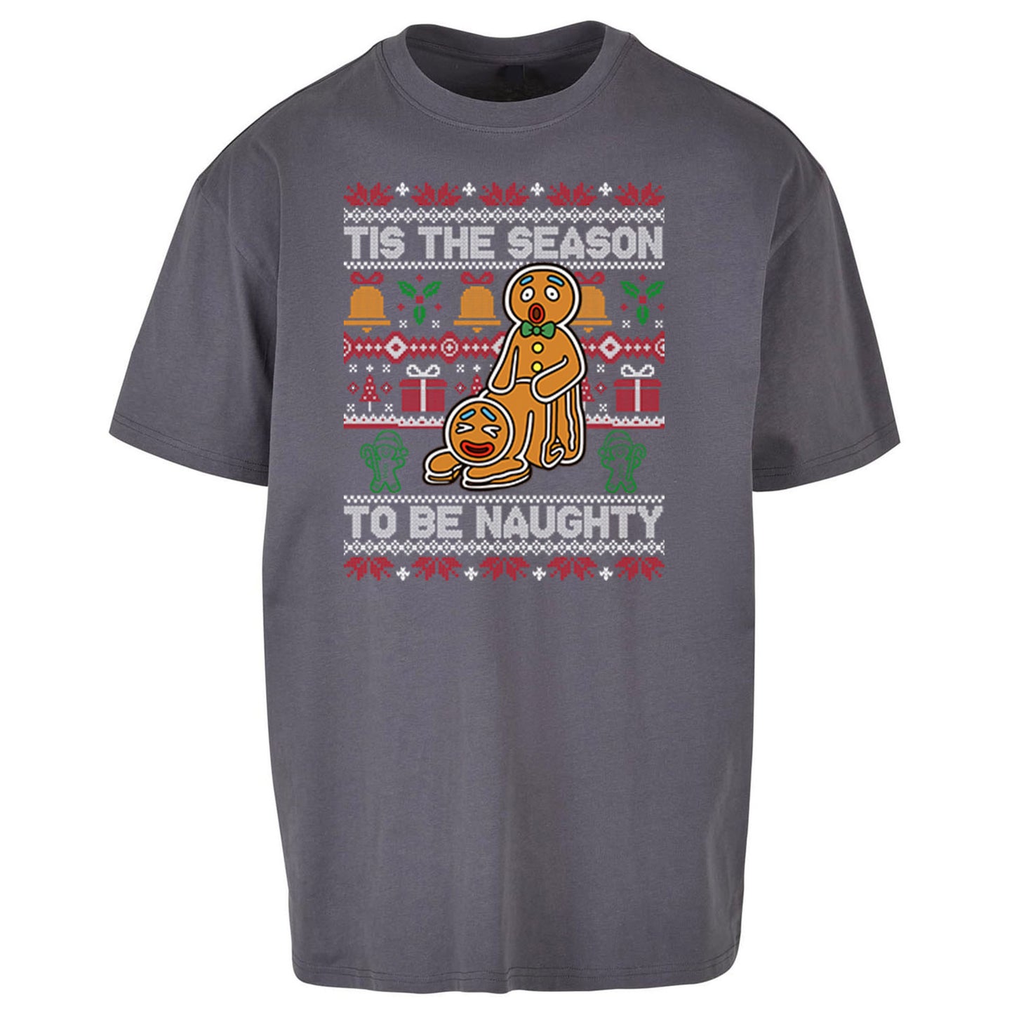 Ginger Bread Man Oversized T Shirt