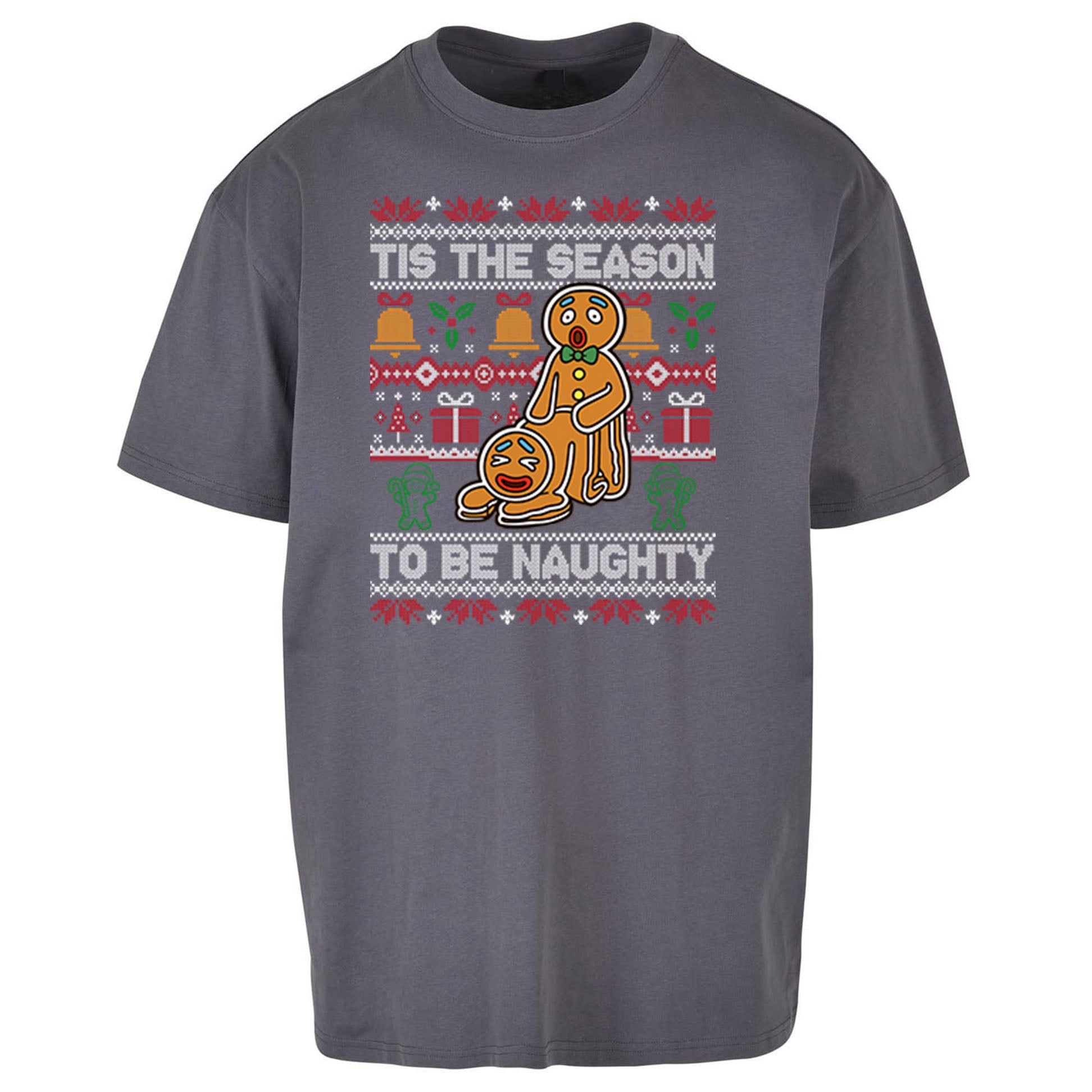 Ginger Bread Man Oversized T Shirt