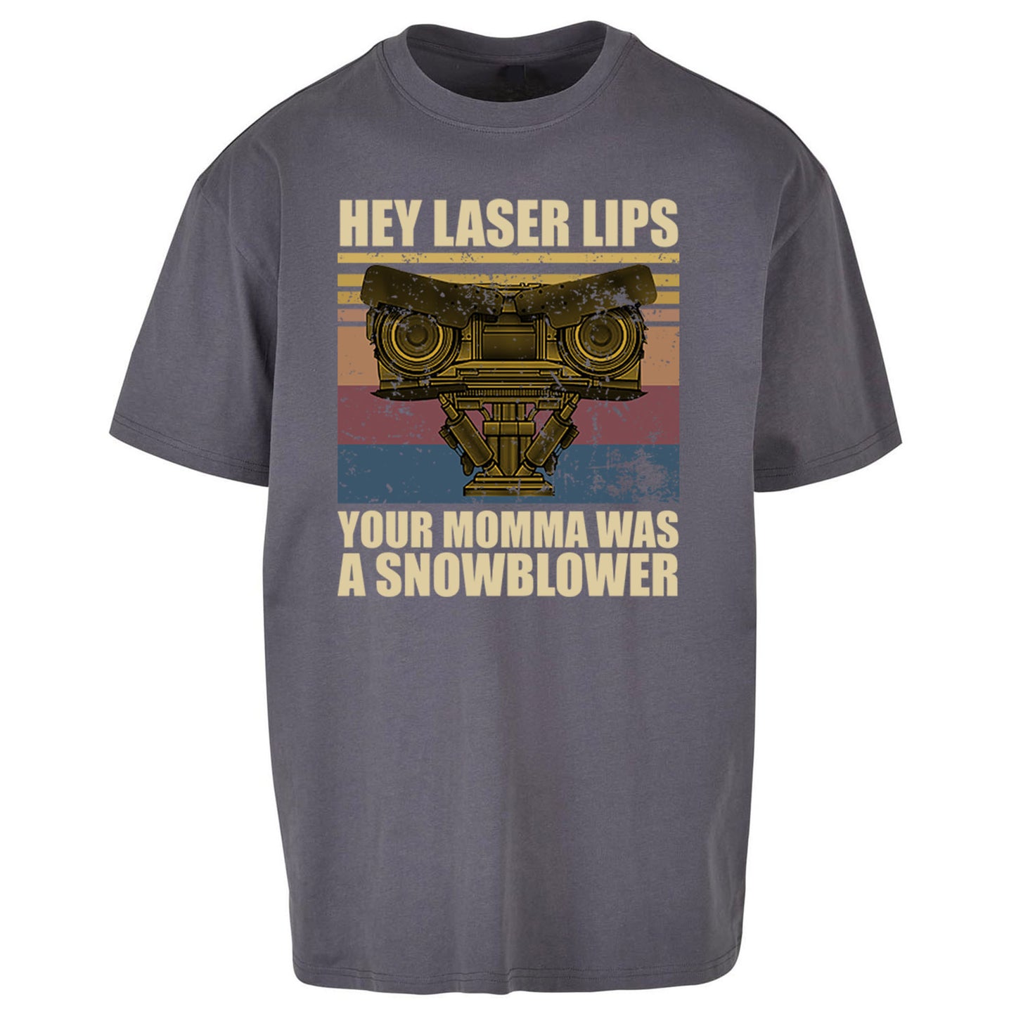 Hey Laser Lips Oversized T Shirt