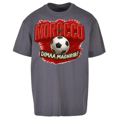 Morocco Retro World Cup Oversized T Shirt 