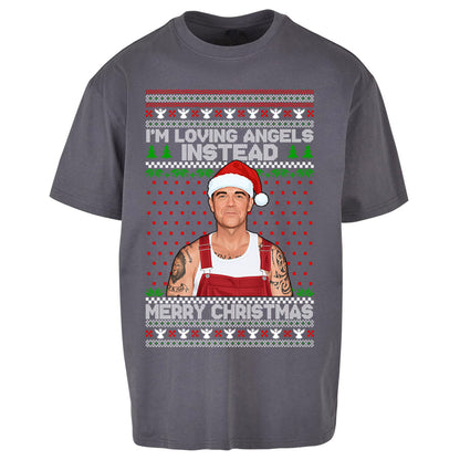 Robbie Williams Christmas Oversized T Shirt 