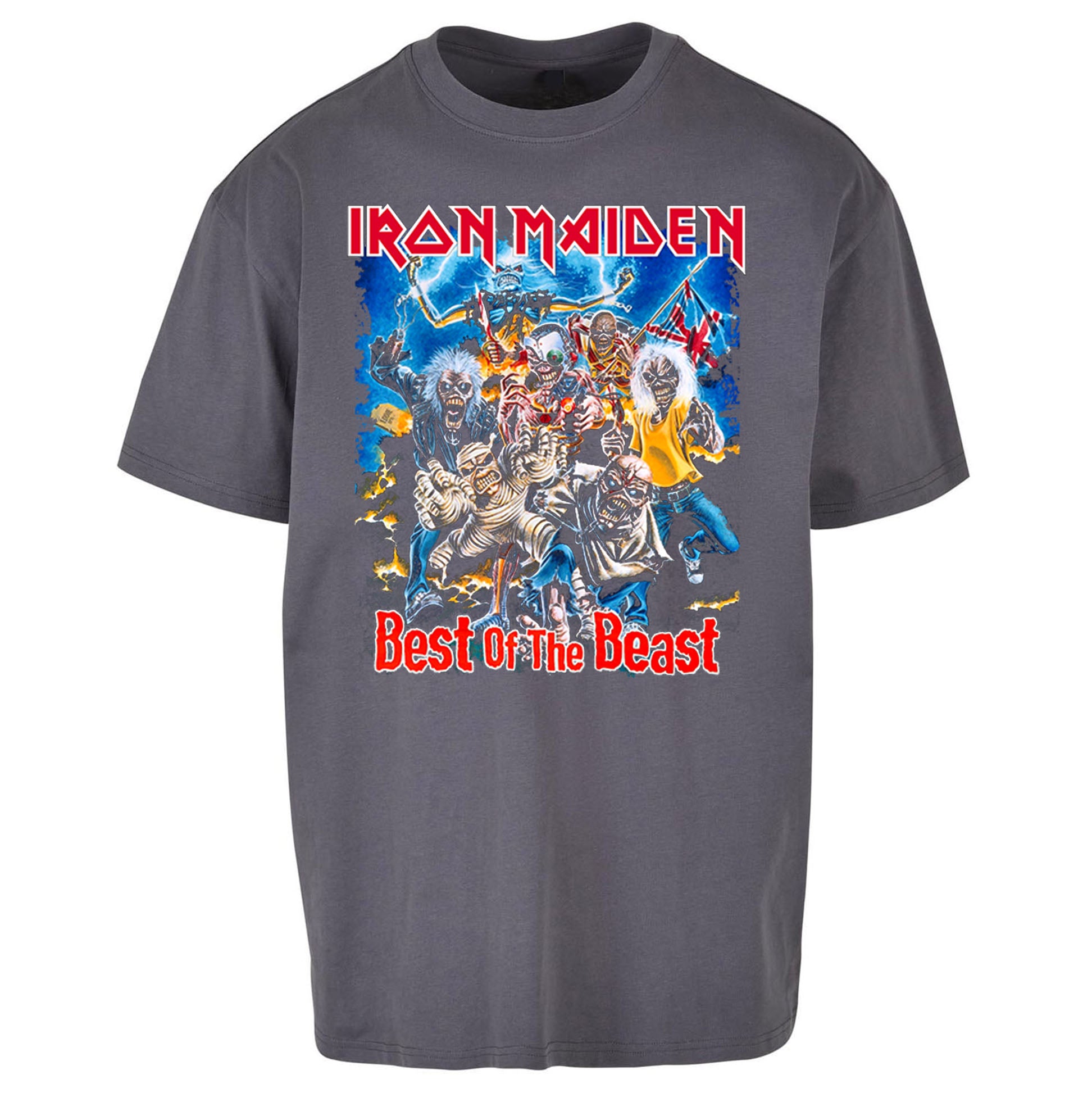 Iron Maiden Best Of The Beast Oversized T Shirt