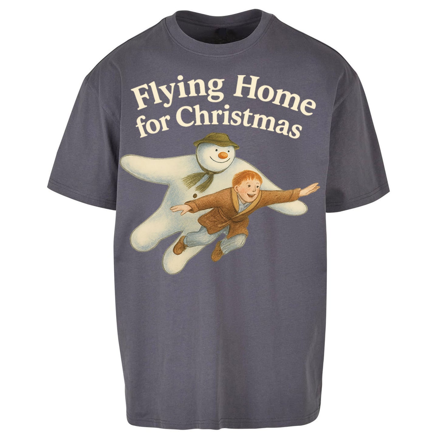 The Snowman Movie Christmas Oversized T Shirt