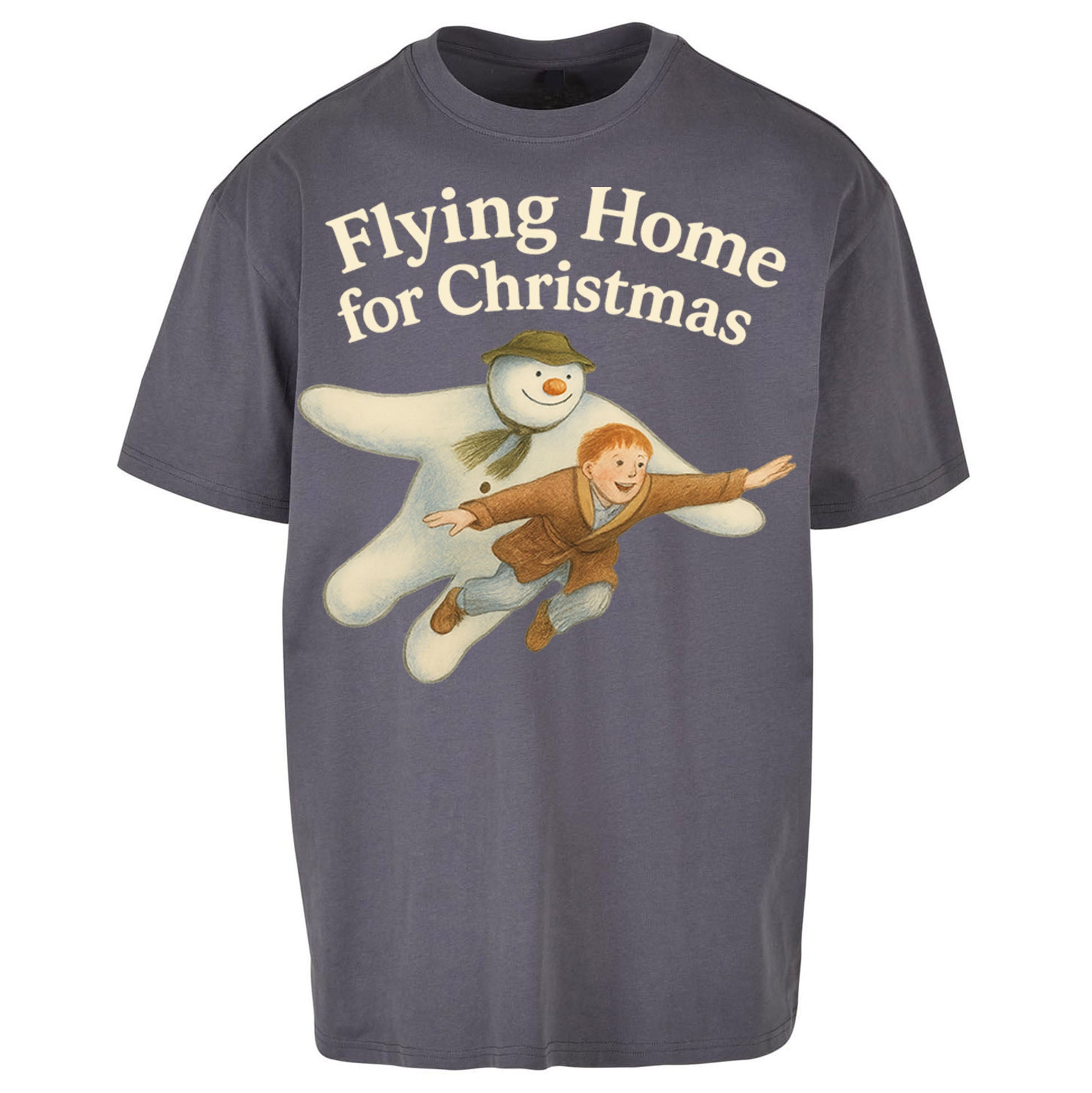 The Snowman Movie Christmas Oversized T Shirt