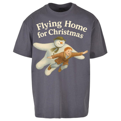 The Snowman Movie Christmas Oversized T Shirt