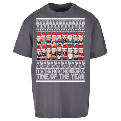 Darts Christmas Oversized T Shirt