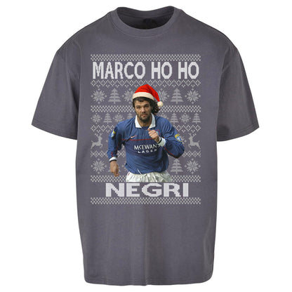 Rangers FC Christmas Oversized T Shirt 