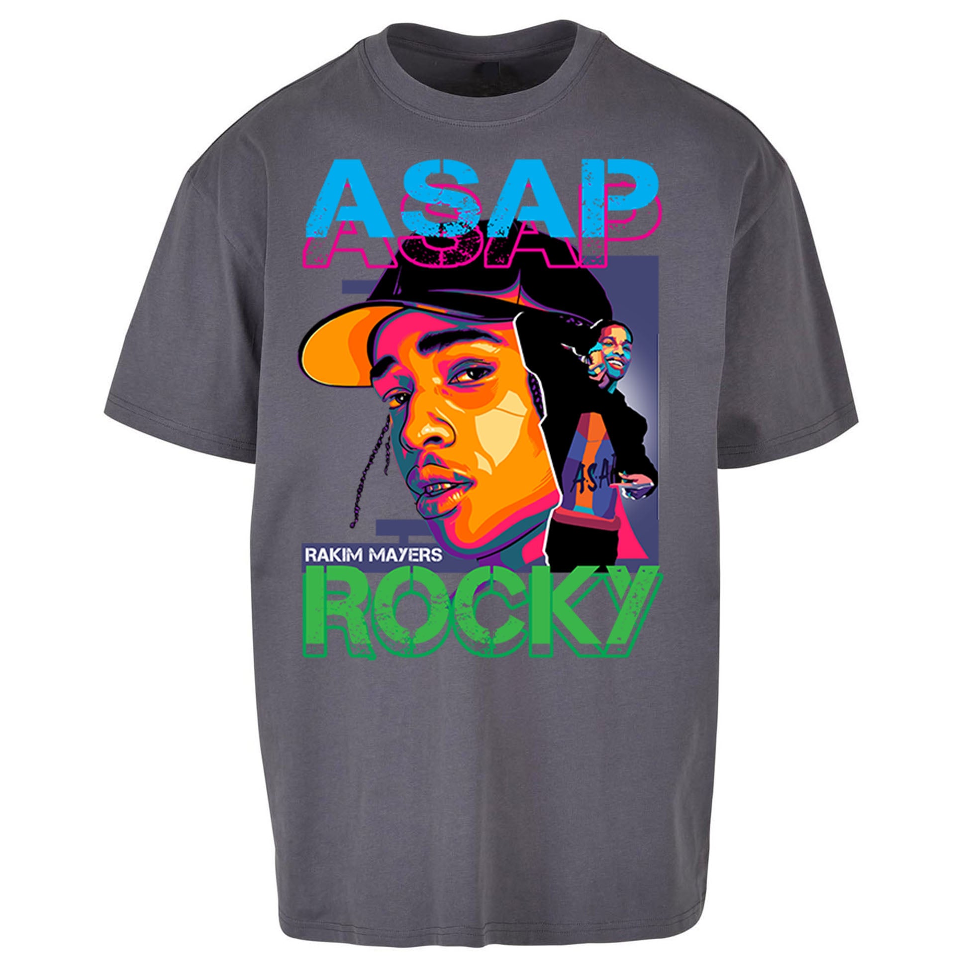 ASAP Rocky Rakim Mayers Oversized T Shirt