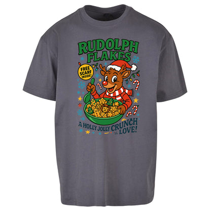 Rudolph The Red Nose Reindeer Oversized T Shirt