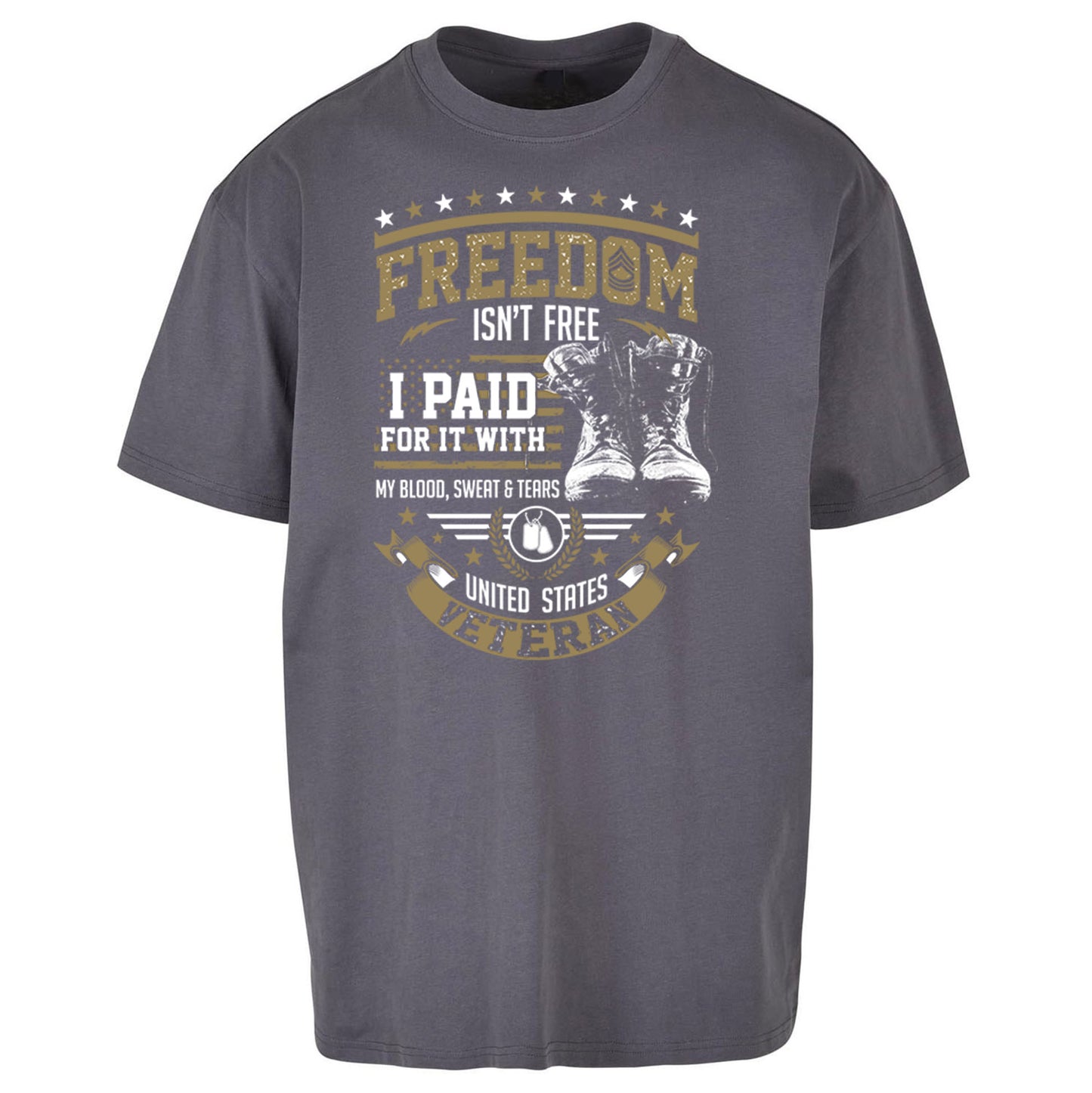 Usa Army Oversized T Shirt