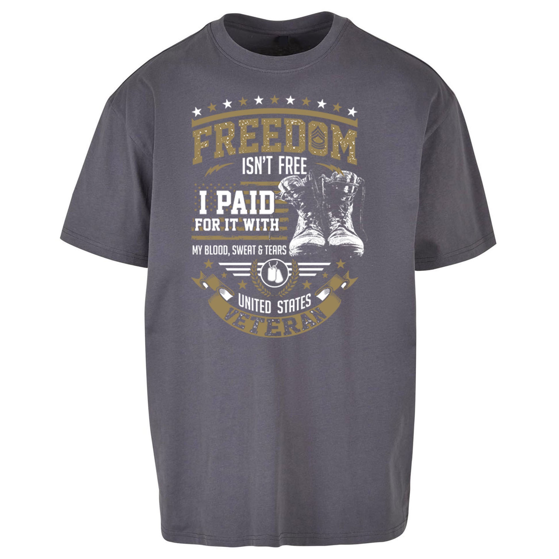 Usa Army Oversized T Shirt