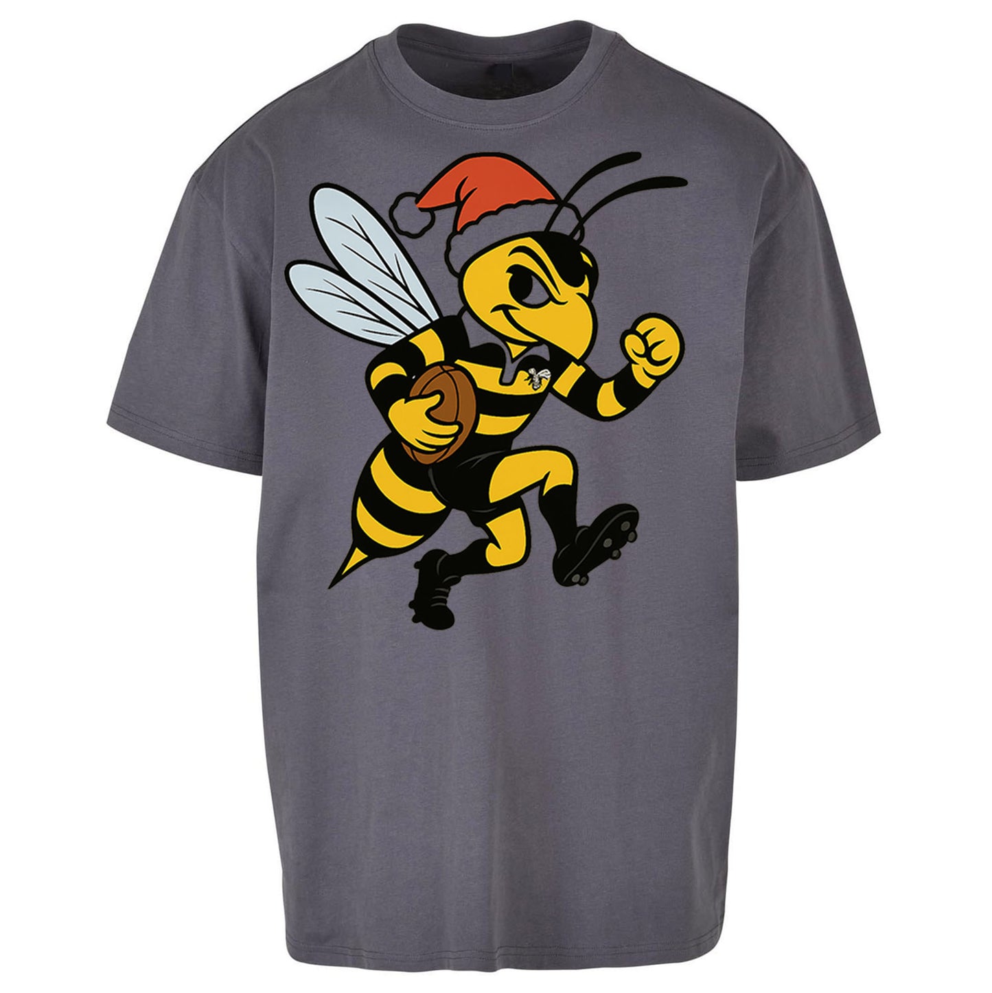 Wasps Rugby Christmas Oversized T Shirt