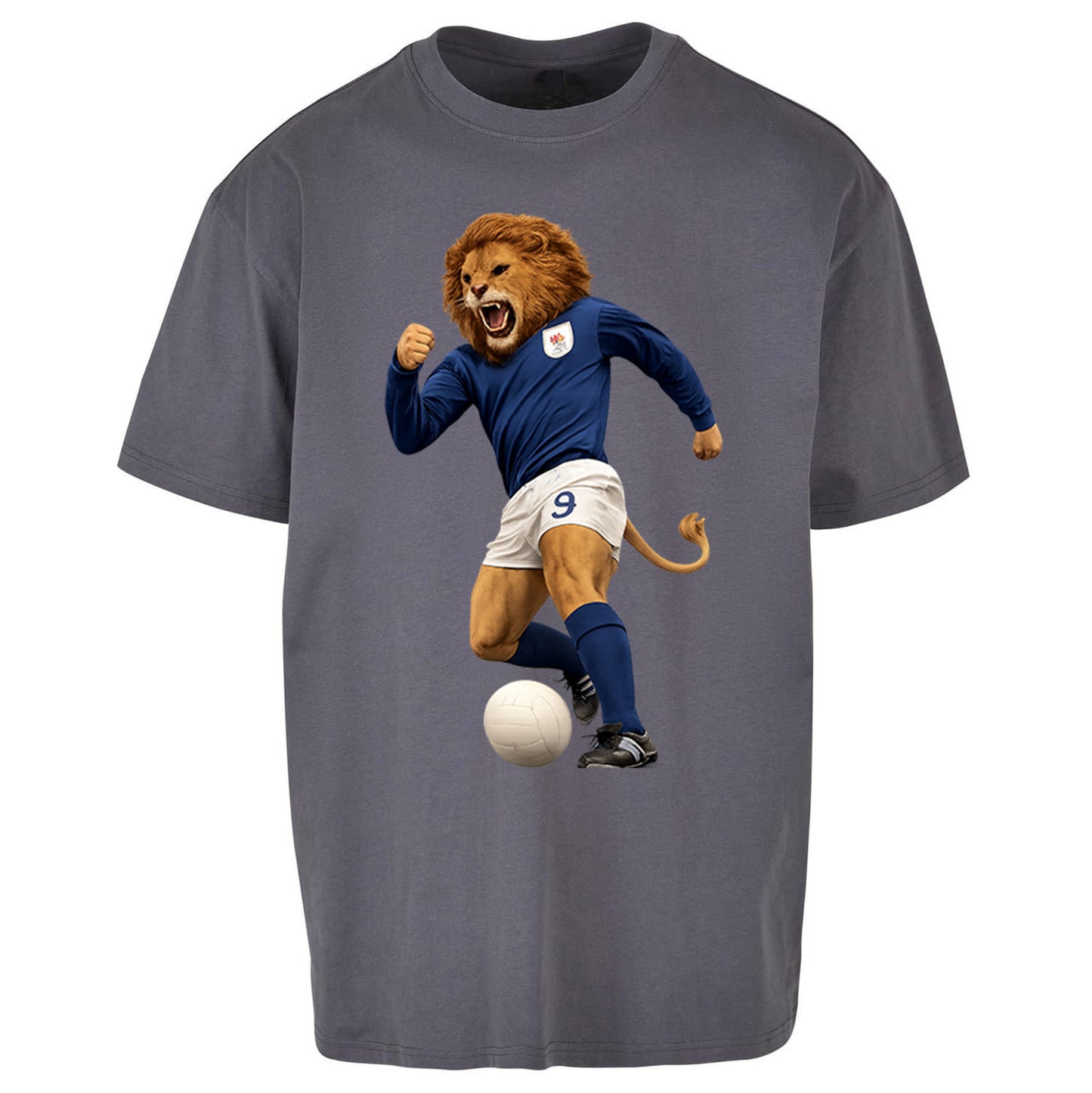 Retro Millwall FC Oversized T Shirt
