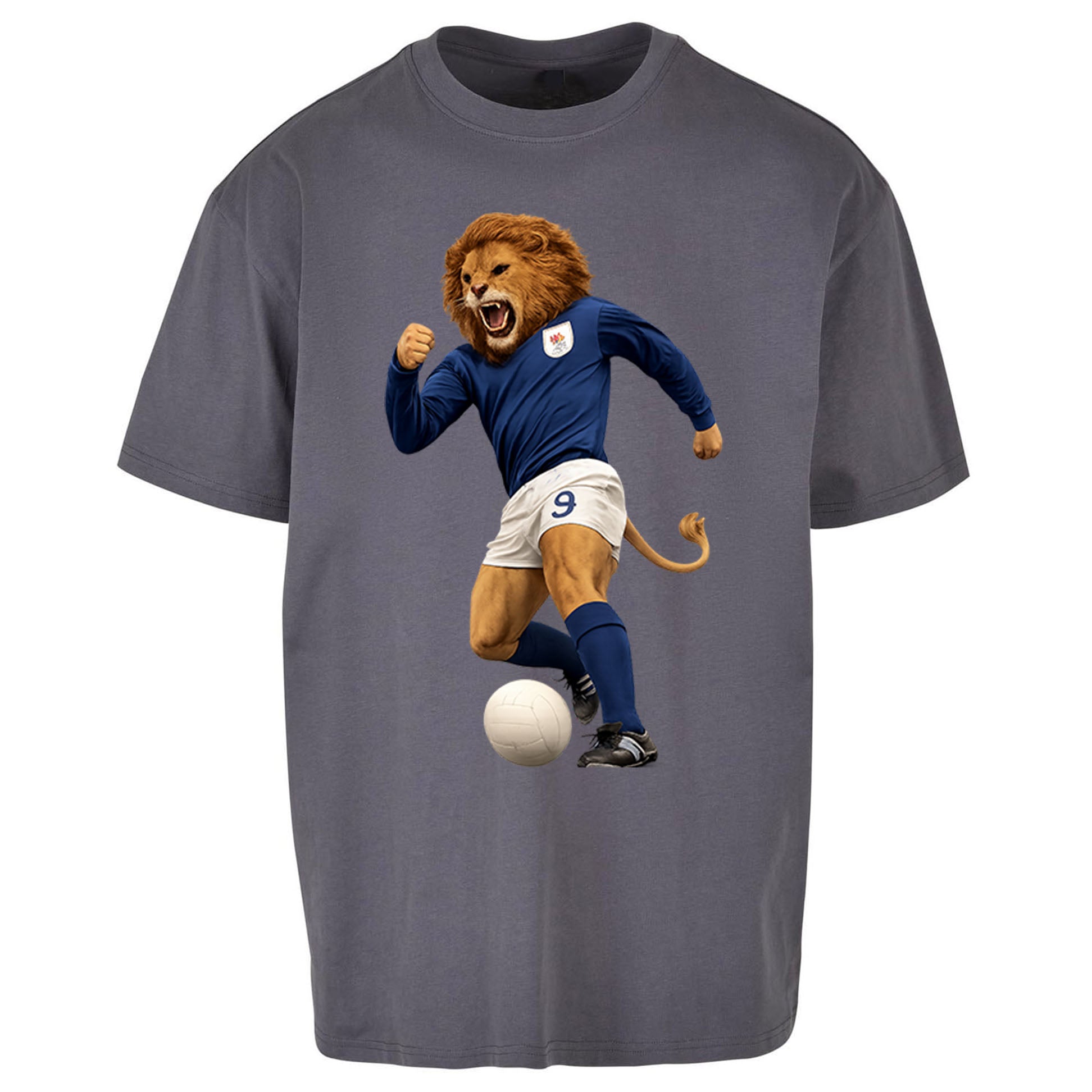 Retro Millwall FC Oversized T Shirt