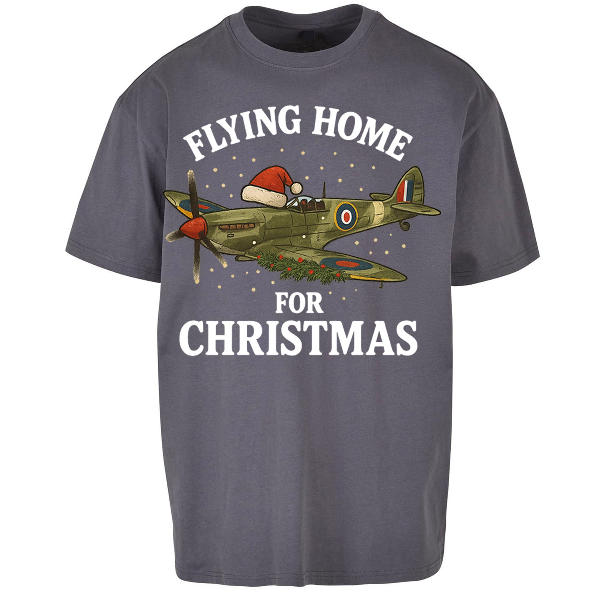 Spitfire Christmas Oversized T Shirt