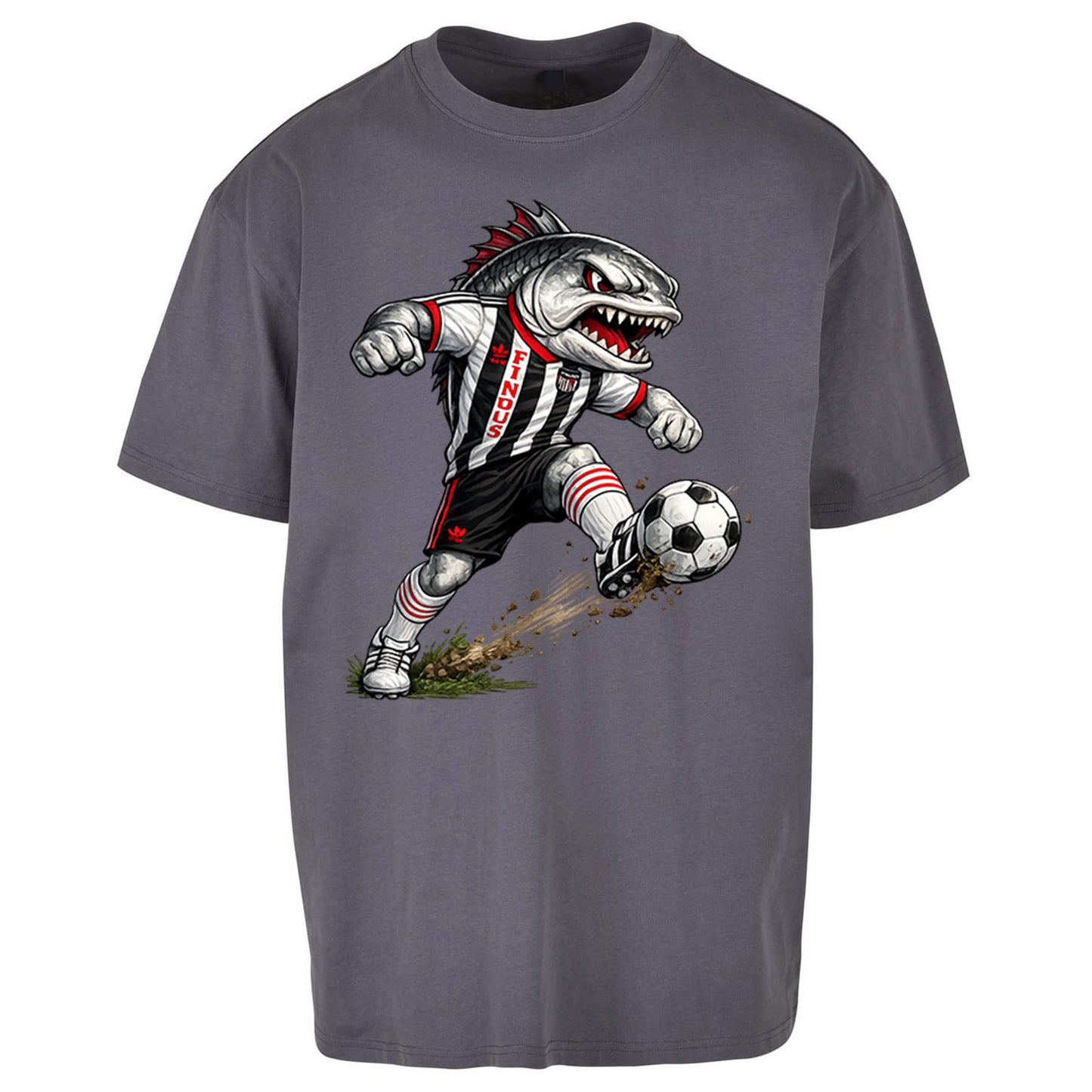 Old School Grimsby Town Oversized T Shirt