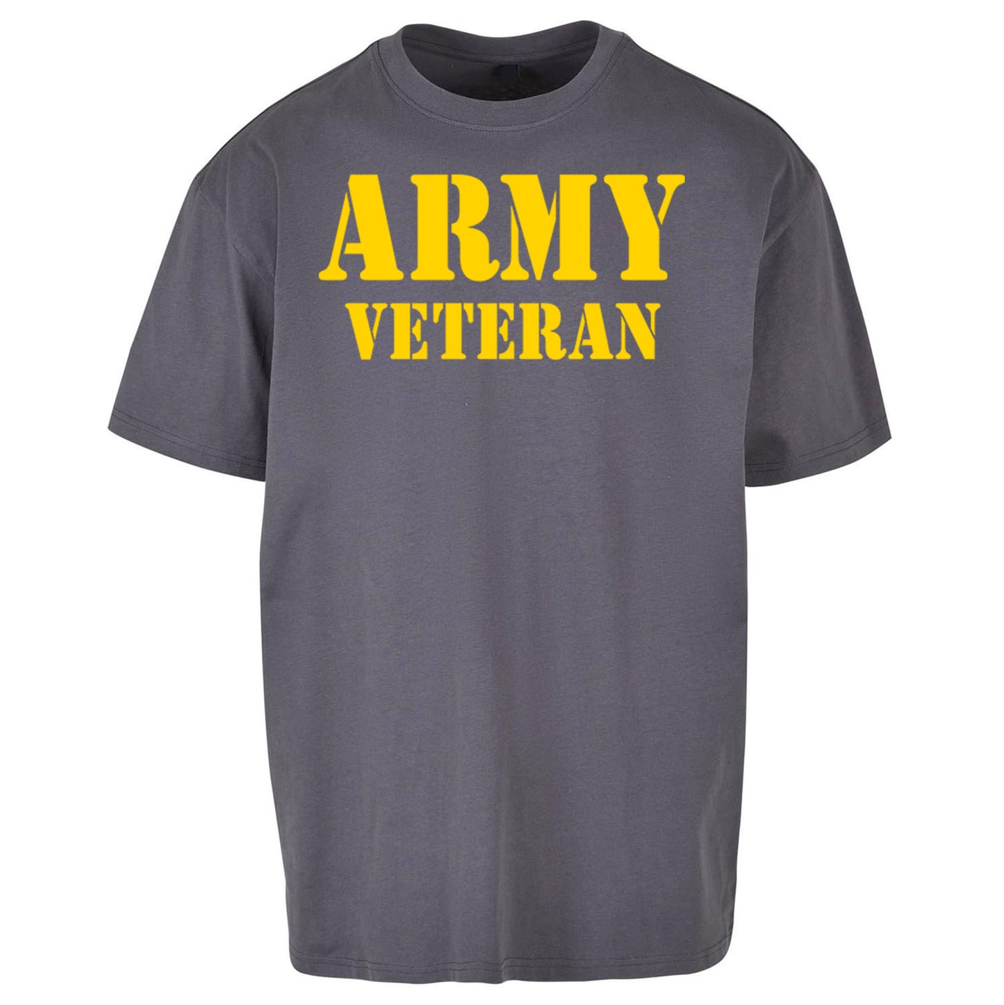 Army Veteran Oversized T Shirt