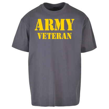 Army Veteran Oversized T Shirt