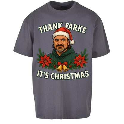 Leeds Utd Christmas Oversized T Shirt