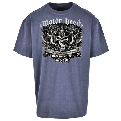 Gateshead Motor Heed Football Oversized T Shirt