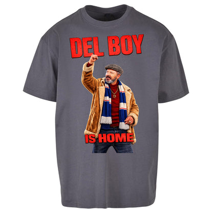 Del Boy Is Home Rangers Football - Oversized T Shirt