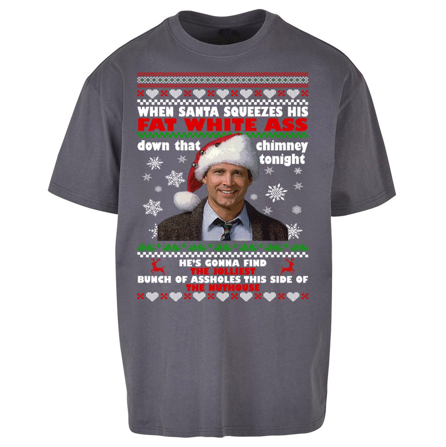 Clark Griswold Christmas Oversized T Shirt