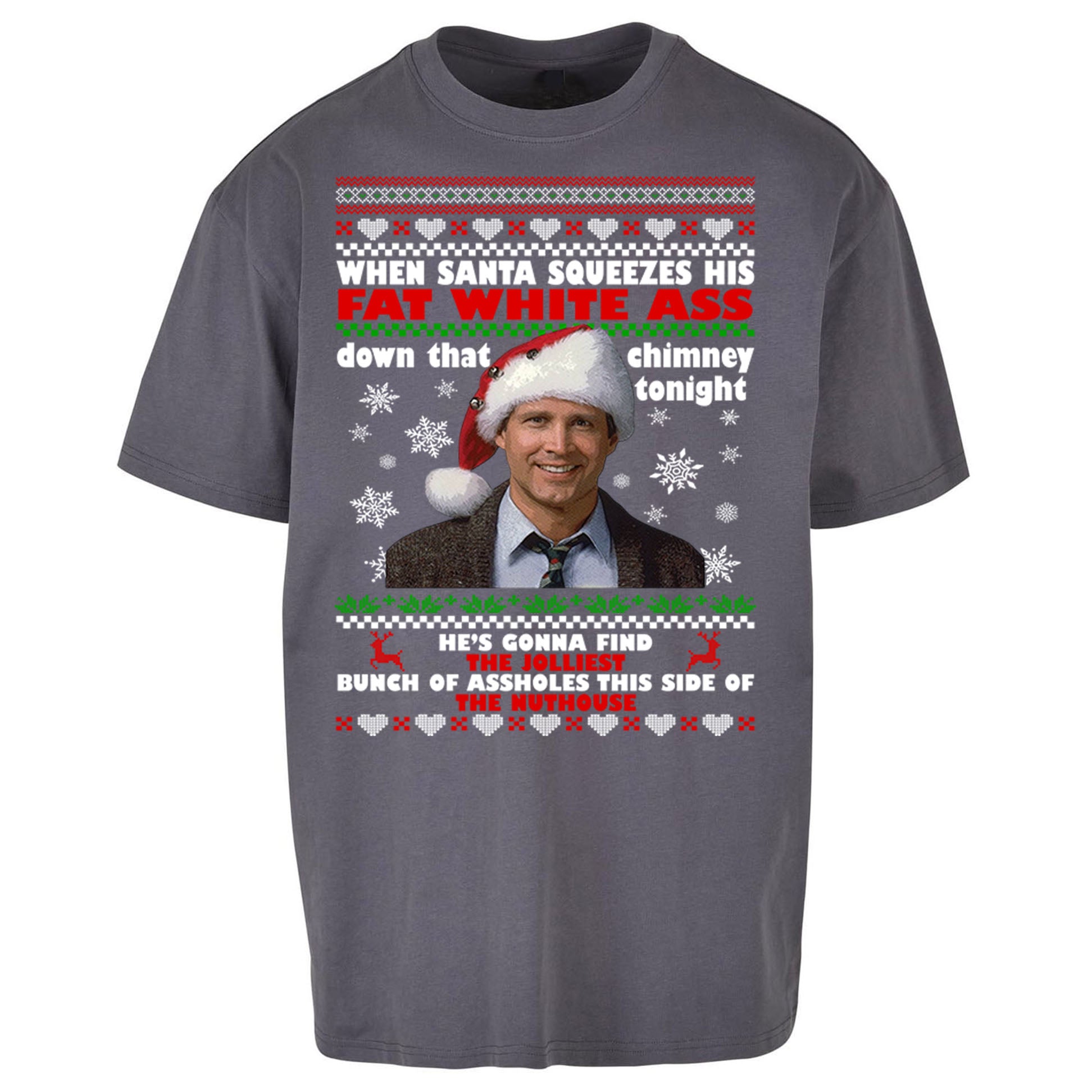 Clark Griswold Christmas Oversized T Shirt